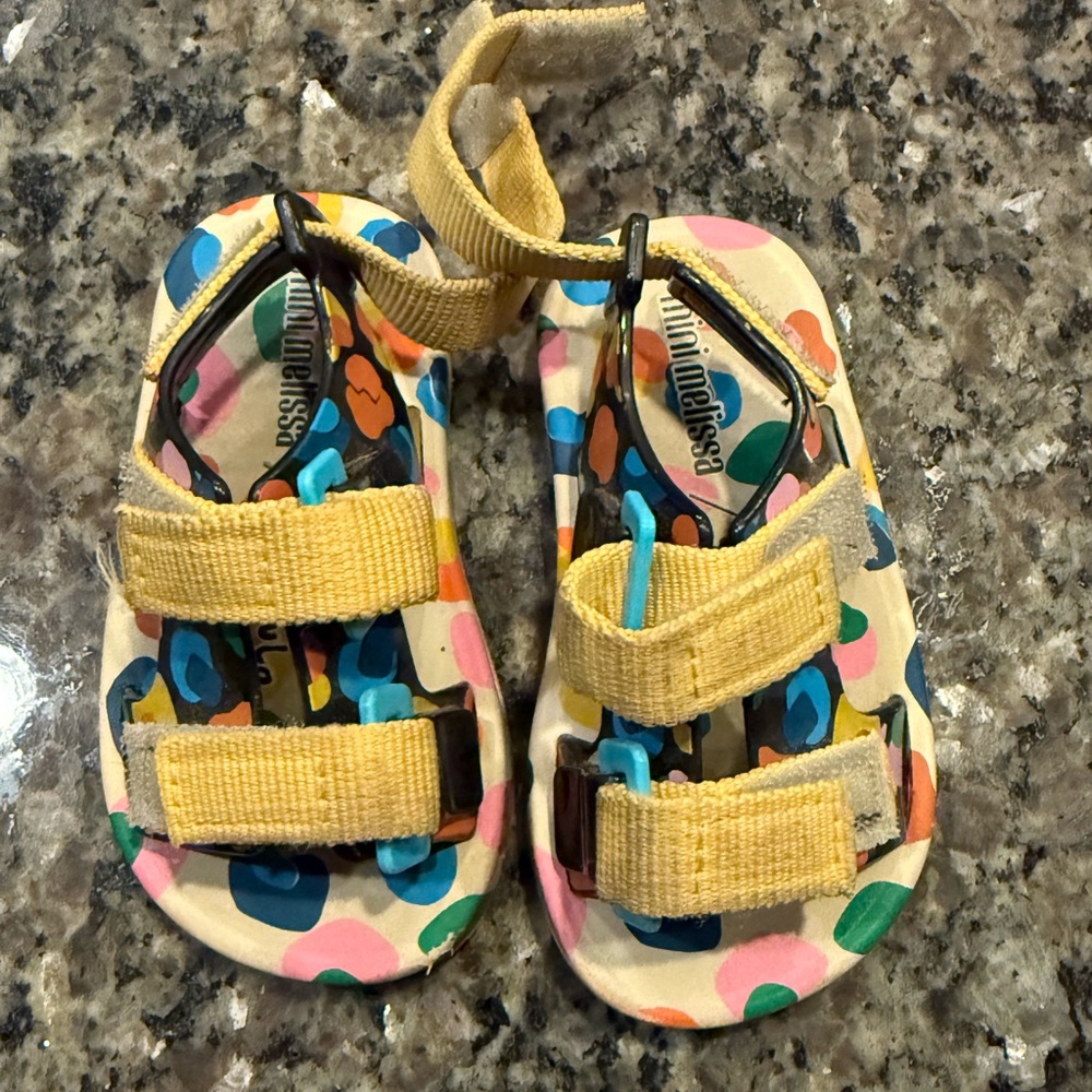 Mini Melissa Multicolor Kids Sandals